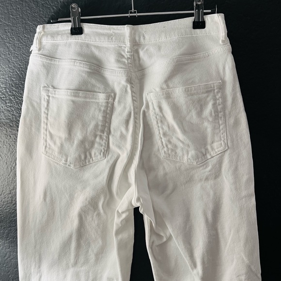 Zara Z1975 FLARED RIPPED SLIM FIT JEANS P07 - Picture 10 of 10